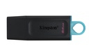 Kingston Technology DataTraveler Drive Flash USB 3.2 Nero + Verde ottanio - 2 pezzi - ® Exodia