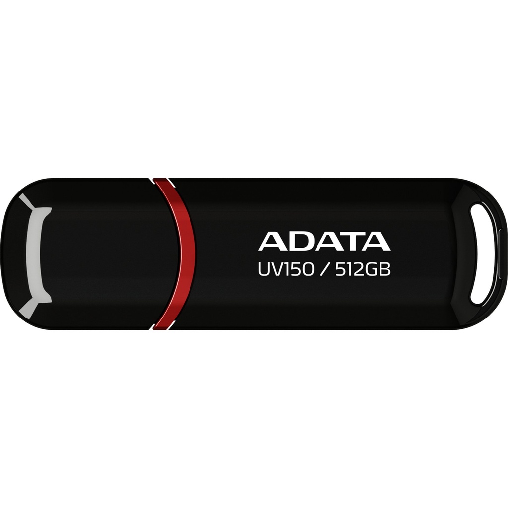 [AUV150-512G-RBK] ADATA UV150 unità flash USB 512 GB USB tipo A 3.2 Gen 1 (3.1 Gen 1) Nero, Rosso