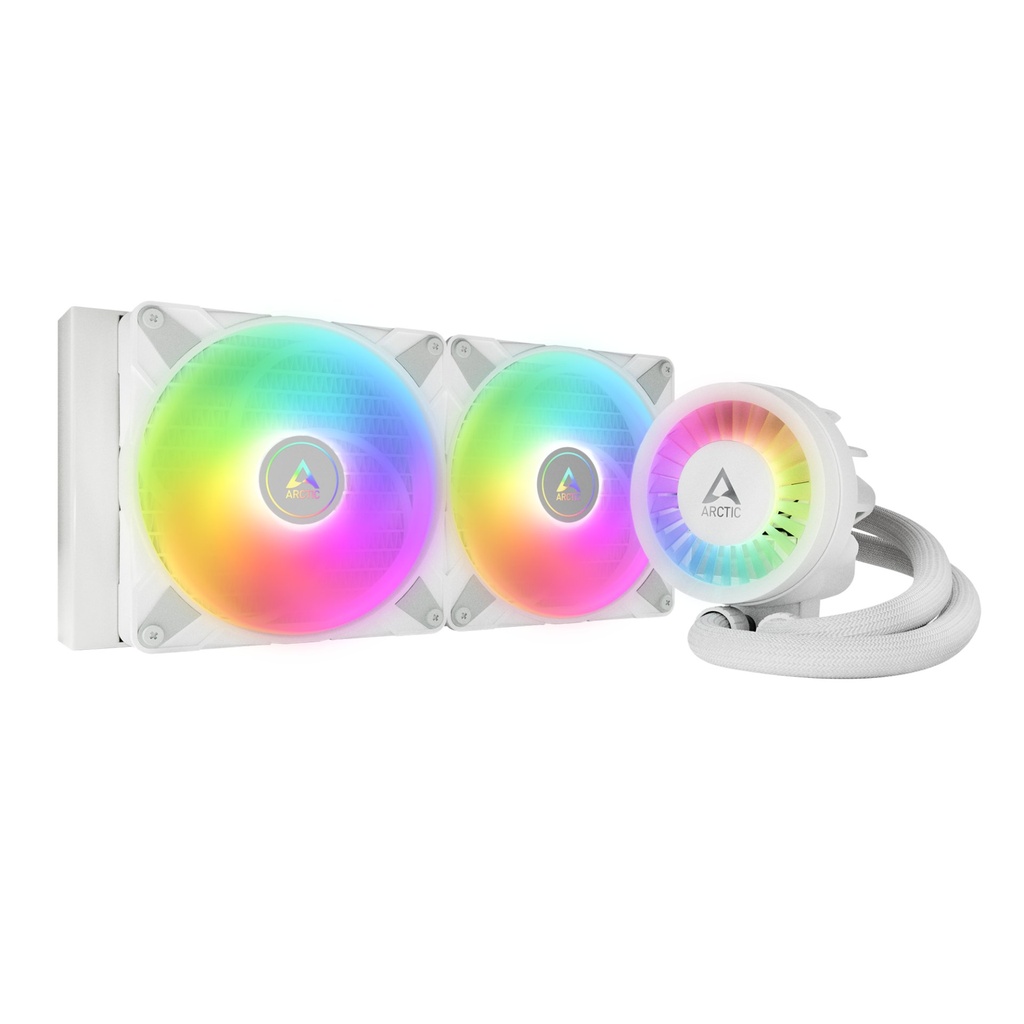[ACFRE00151A] ARCTIC Liquid Freezer III 280 A-RGB Processore Raffreddatore di liquidi tutto in uno 14 cm Bianco 1 pz