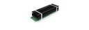 ICY BOX IB-M2HS-70 Unità allo stato solido Dissipatore di calore/Radiatore Nero 1 pz