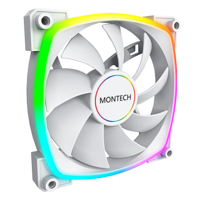 [AX140W] Montech AX140 PWM Case per computer Ventilatore 14 cm Bianco 1 pz