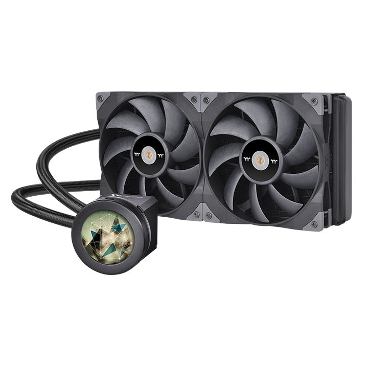 [CL-W374-PL14BL-A] Thermaltake TT Toughliquid Ultra 280 Case per computer Raffreddatore di liquidi tutto in uno Nero