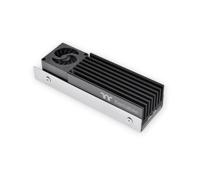 [CL-O043-AL02BL-A] Thermaltake MS-1 M.2 NVMe SSD Dissipatore di calore/Radiatore 2 cm Nero 1 pz