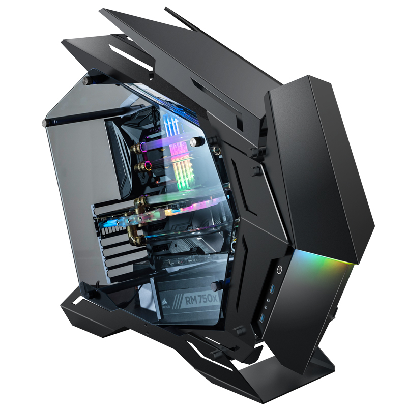 [MOD3 BLACK] Case Jonsbo MOD3 Big-Tower Showcase Vetro Temperato Nero