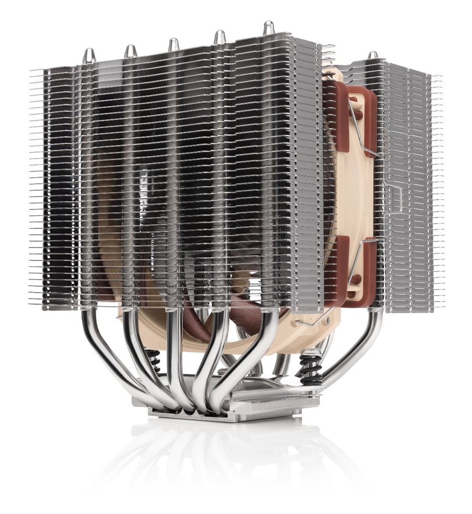 [NH-D12L] Noctua NH-D12L sistema di raffreddamento per computer Processore Raffreddatore d'aria Alluminio, Beige, Marrone