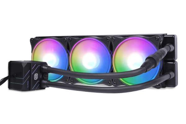 [13074] Alphacool 13074 sistema di raffreddamento per computer Processore Raffreddatore di liquidi tutto in uno 12 cm Nero 1 pz