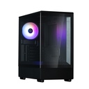 Case Zalman P10 Mini-Tower mATX RGB Vetro Temperato Nero