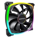 Montech AX140 PWM Case per computer Ventilatore 14 cm Nero 1 pz