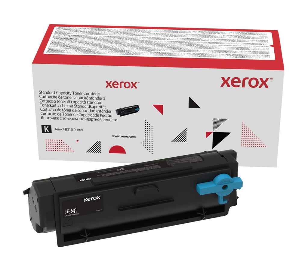 [006R04376] Xerox Cartuccia toner Nero a Capacità standard da 3000 Pagine per Stampante ® B310, Stampante multifunzione ® B305/ ® B315 (006R04376)
