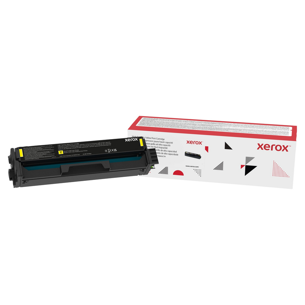 [006R04394] Xerox Cartuccia toner Giallo a Alta capacità da 2500 Pagine per Stampante a colori ® C230/multifunzione a colori ® C235 (006R04394)