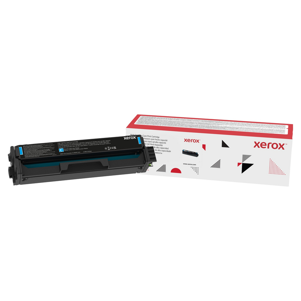 [006R04392] Xerox Cartuccia toner Ciano a Alta capacità da 2500 Pagine per Stampante a colori ® C230/multifunzione a colori ® C235 (006R04392)