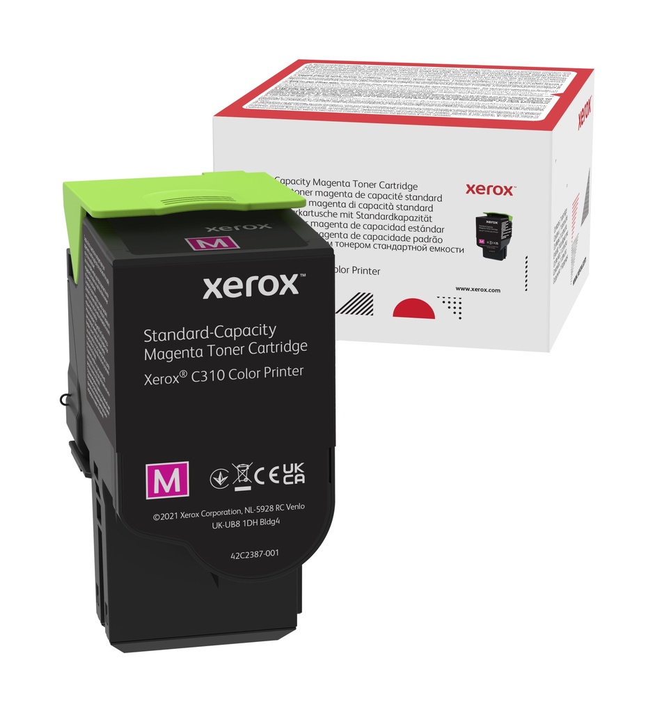 [006R04358] Xerox Cartuccia toner Magenta a Capacità standard da 2000 Pagine per Stampante a colori ® C310/multifunzione a colori ® C315 (006R04358)