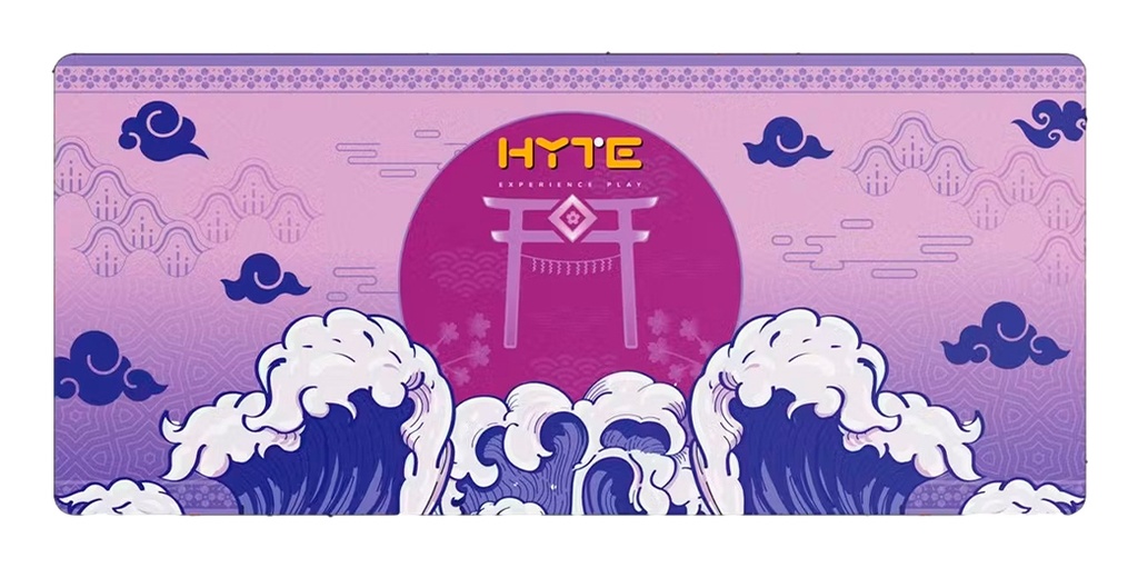 [MOU-HYTE-KIMIFAERY] HYTE Eternity Tappetino per mouse per gioco da computer Multicolore