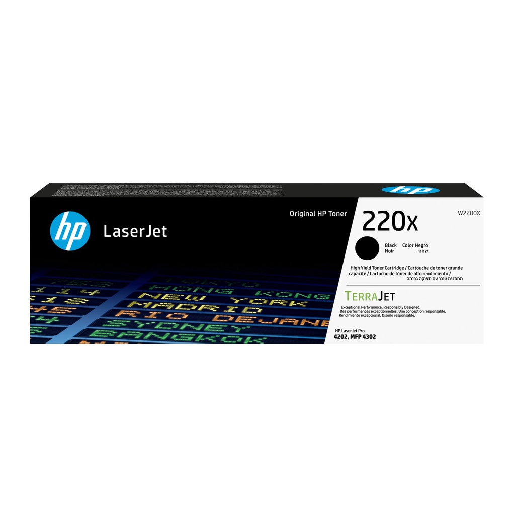 [W2200X] HP Cartuccia toner originale nero LaserJet 220X