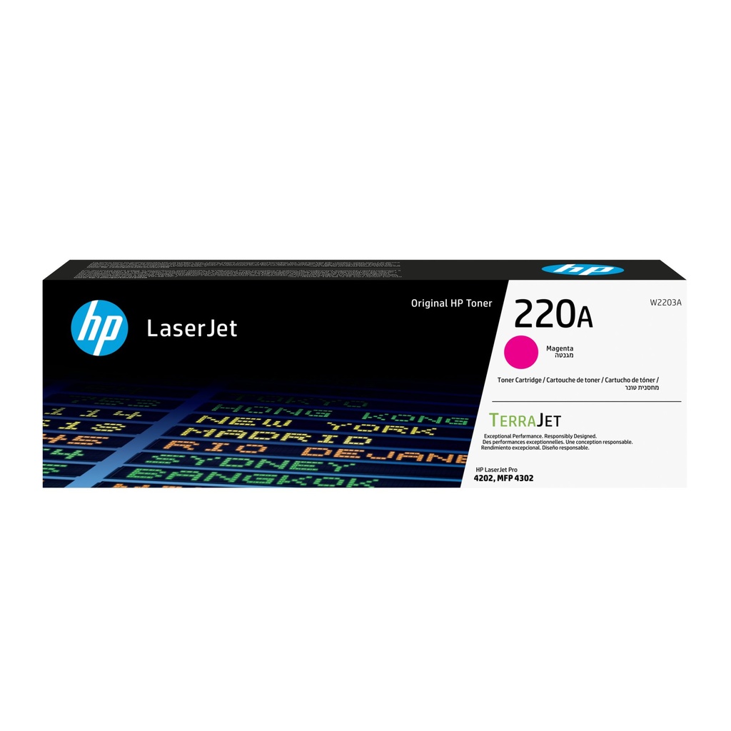 [W2203A] HP Cartuccia toner originale magenta LaserJet 220A