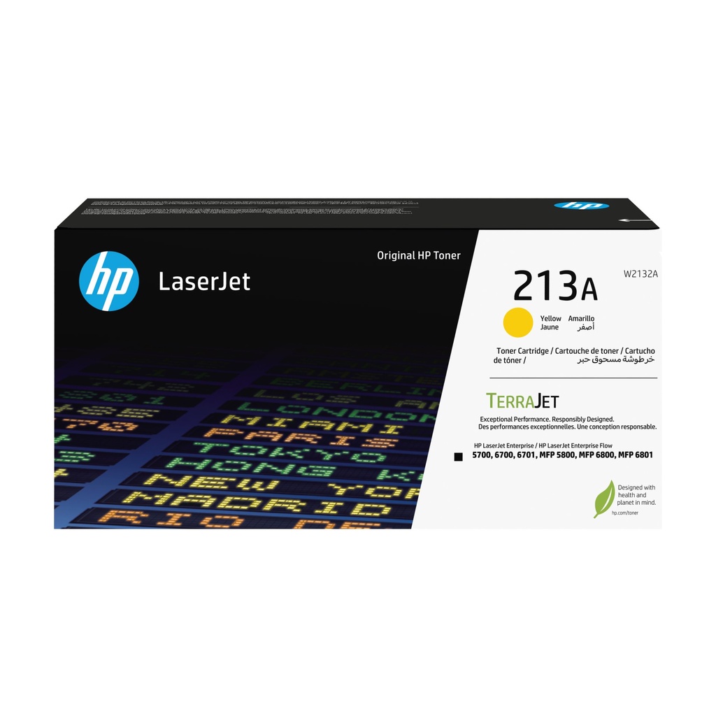 [W2132A] HP Cartuccia toner originale giallo LaserJet 213A