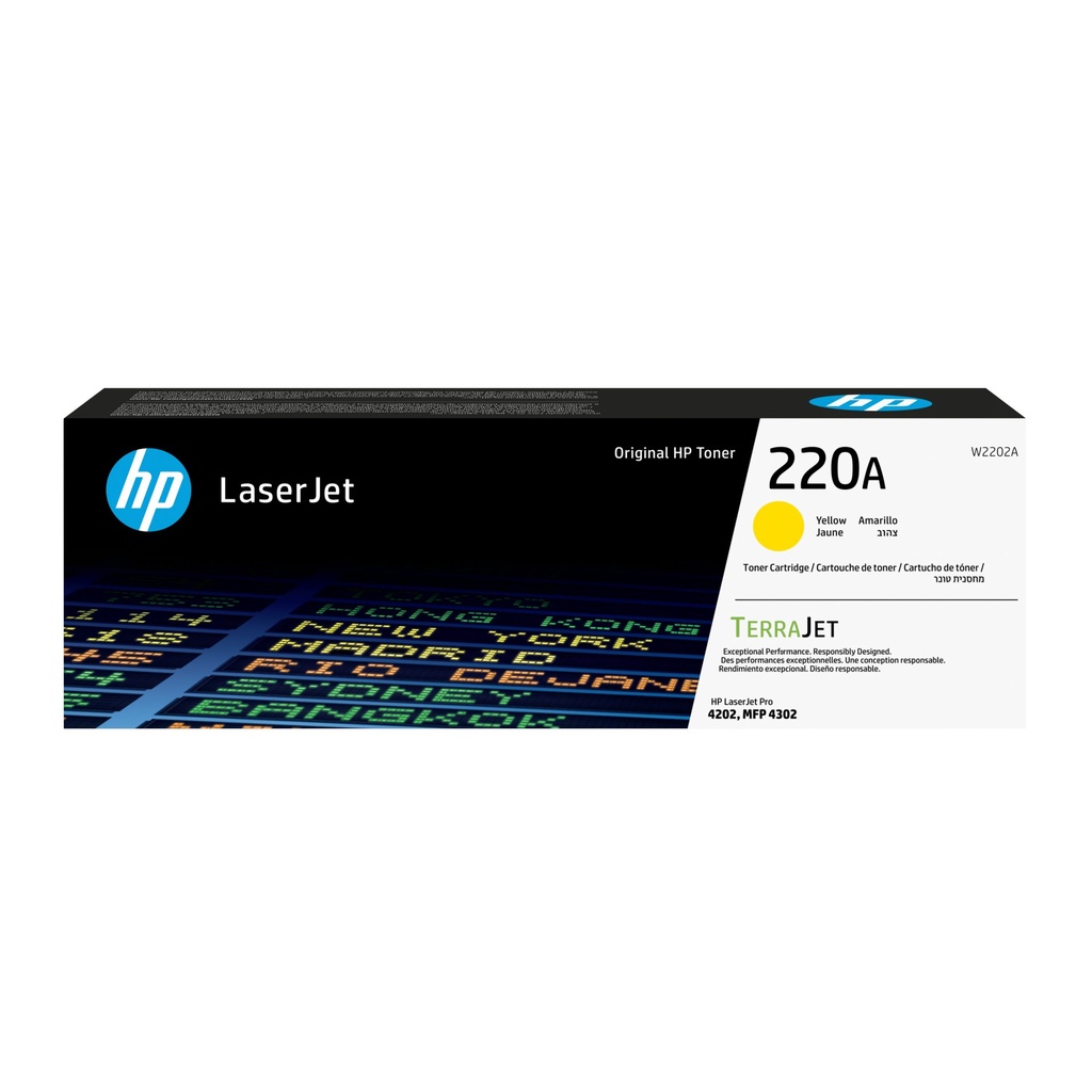 [W2202A] HP Cartuccia toner originale giallo LaserJet 220A