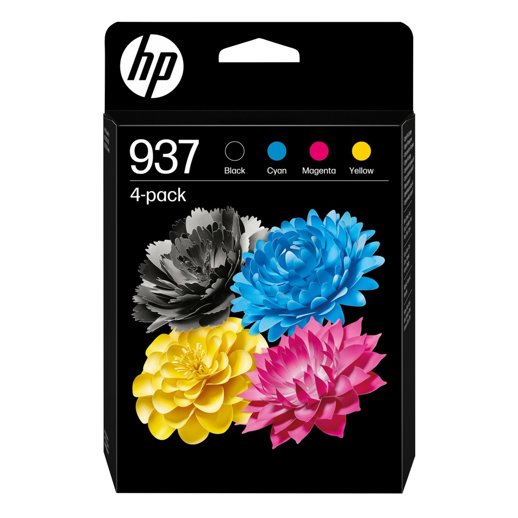 Multipack HP nero / ciano / magenta / giallo 6C400NE 937 3850 pagine