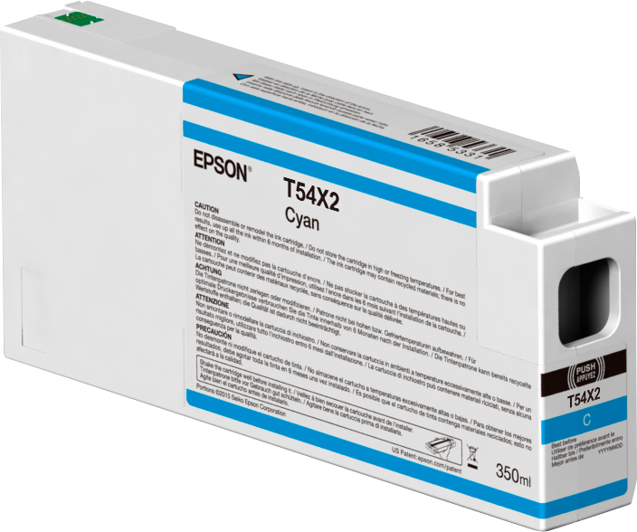Cartuccia Epson d'inchiostro ciano C13T54X200 T54X2 350ml