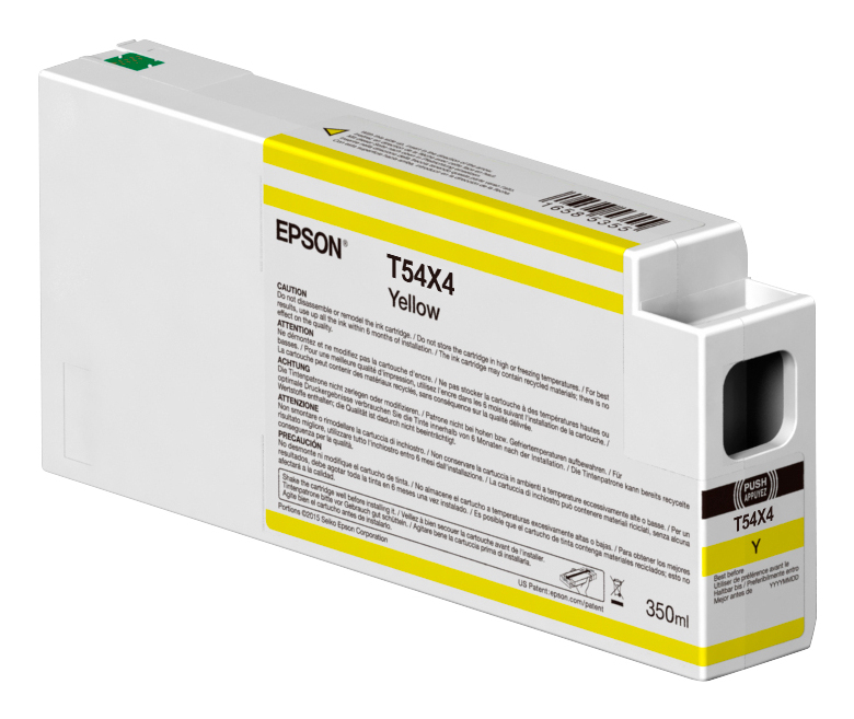 Cartuccia Epson d'inchiostro giallo C13T54X400 T54X4 350ml