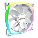 Montech RX140 PWM Case per computer Ventilatore 14 cm Bianco 1 pz