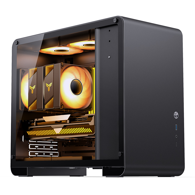 [U4 MINI BLACK] Case Jonsbo U4 Mini Micro-ATX Vetro Temperato Nero