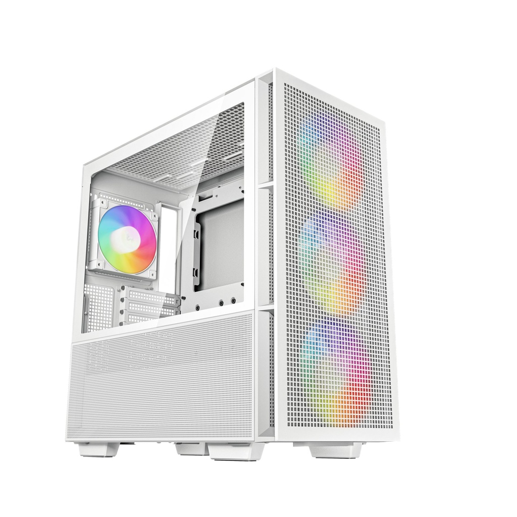 [R-CH560-WHAPE4-G-1] Case DeepCool CH560 Midi-Tower Bianco
