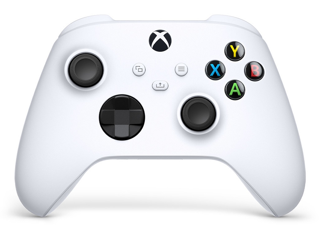 [QAS-00009] Microsoft Xbox Wireless Controller Bianco Bluetooth Gamepad Analogico/Digitale Android, PC, Xbox One, Xbox One S, Xbox One X, Xbox Series S, Xbox Series X, iOS