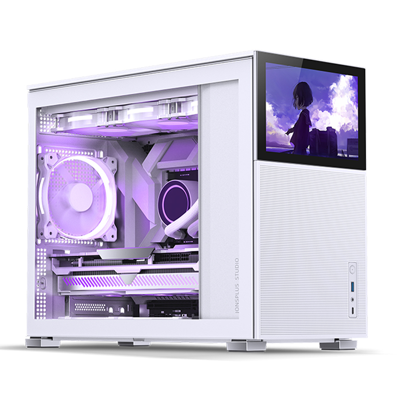 [D31 MESH WHITE SC] Case Jonsbo D31 MESH Screen Micro-ATX Vetro Temperato Bianco