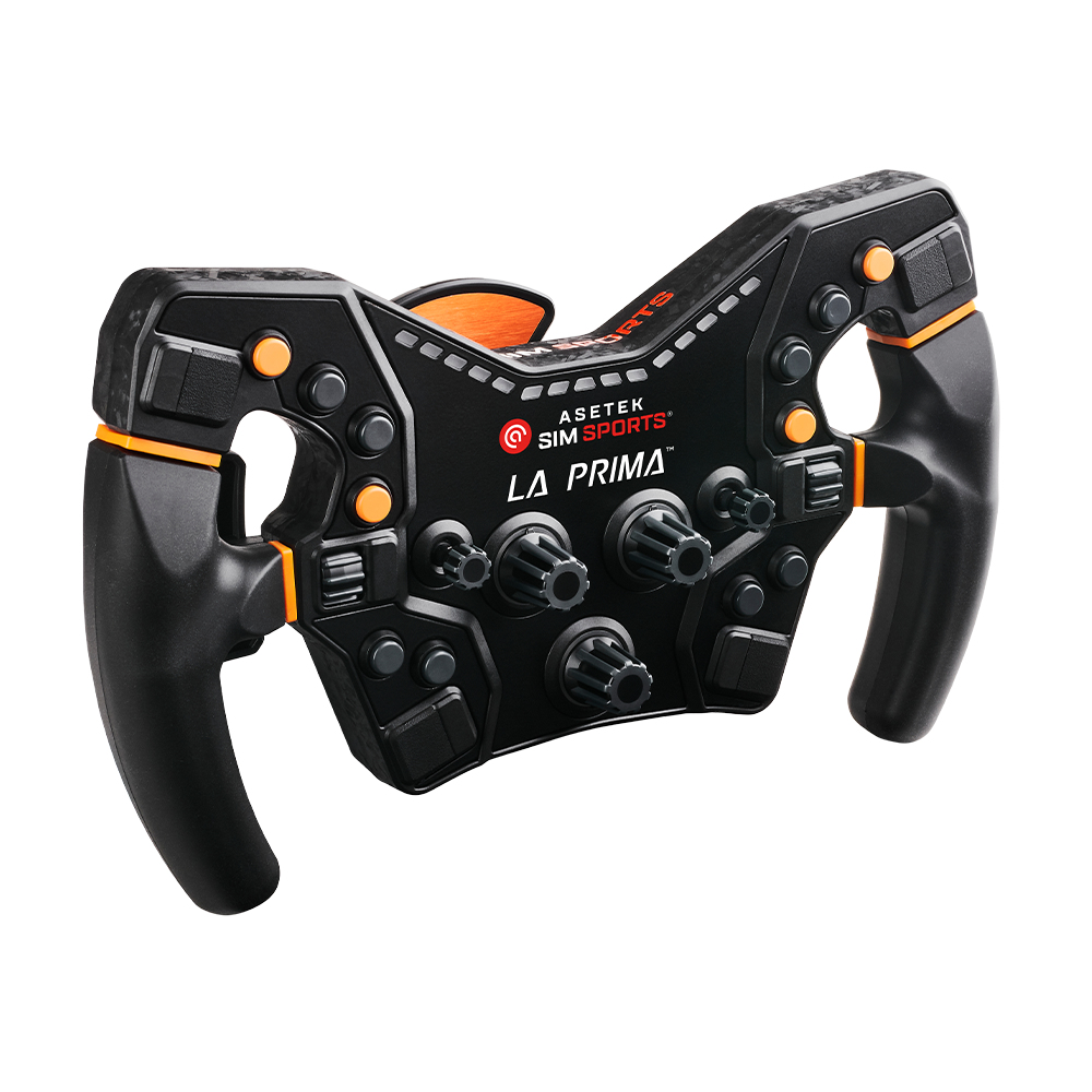 [40-031-0031003] Volante Asetek SimSports La Prima Formula Wheel Nero