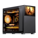 Case Jonsbo D31 Screen Micro-ATX Vetro Temperato Nero
