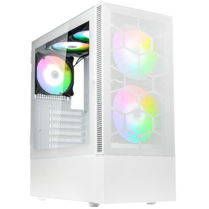 [OBSERVATORY MX MW] Case Kolink Observatory MX Mesh ARGB Midi Tower Bianco
