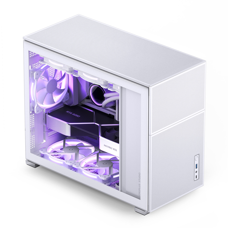[D31 MESH WHITE] Case Jonsbo D31 MESH Micro-ATX Vetro Temperato Bianco