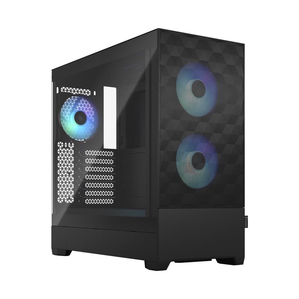 [FD-C-POR1A-06] Case Fractal Design Pop Air RGB Black TG Clear Tint Midi-Tower Nero