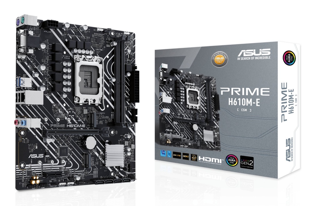 [90MB1G10-M0EAYC] ASUS PRIME H610M-E-CSM Intel H610 LGA 1700 micro ATX