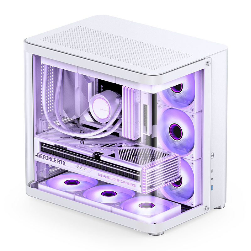 [TK-2 WHITE] Case Jonsbo TK-2 2.0 Midi-Tower Vetro Temperato Bianco