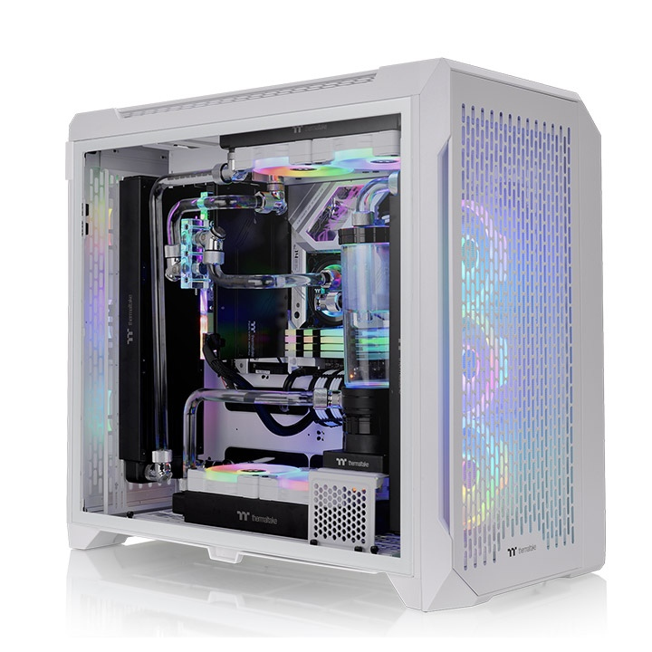 [CA-1X6-00F6WN-00] Case Thermaltake CTE C750 Air Snow Big-Tower Bianco