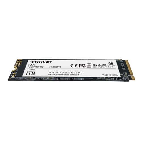 [P300P1TBM28] Patriot Memory P300 1 TB M.2 PCI Express 3.0 NVMe 3D NAND