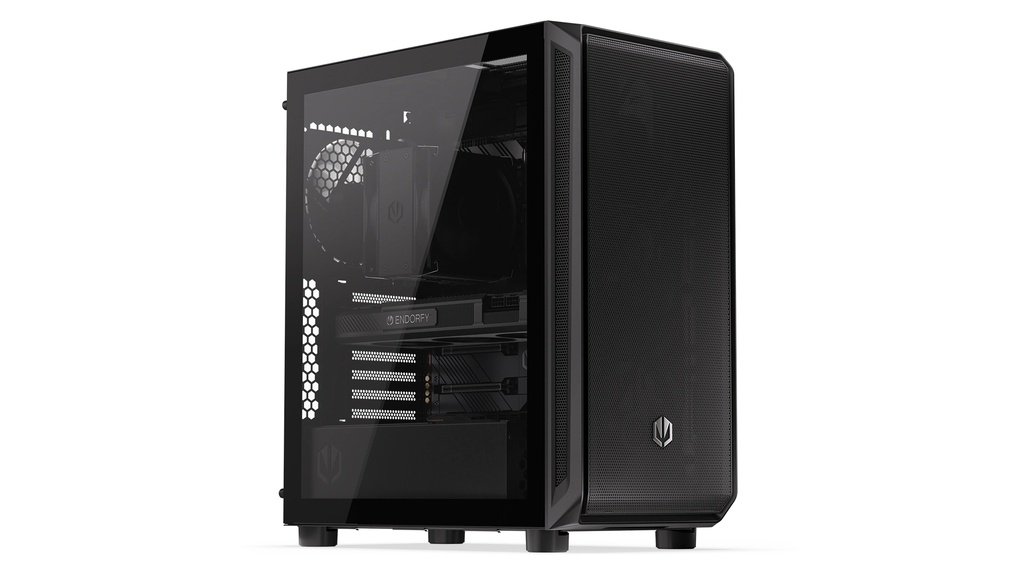 [EY2A010] Case Endorfy ARX 500 Air Mini-Tower Vetro Temperato Nero