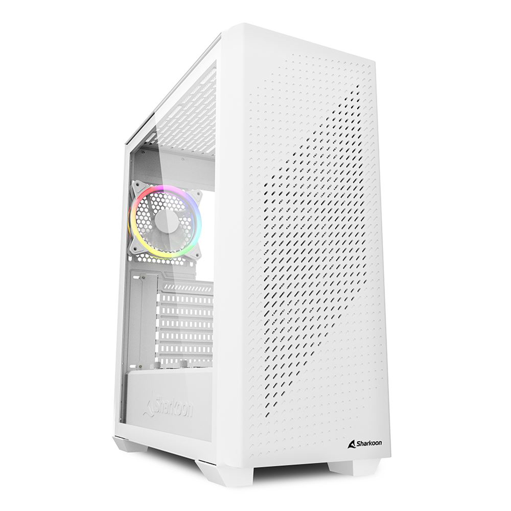 [4044951039128] Case Sharkoon VS9 RGB Midi Tower Bianco