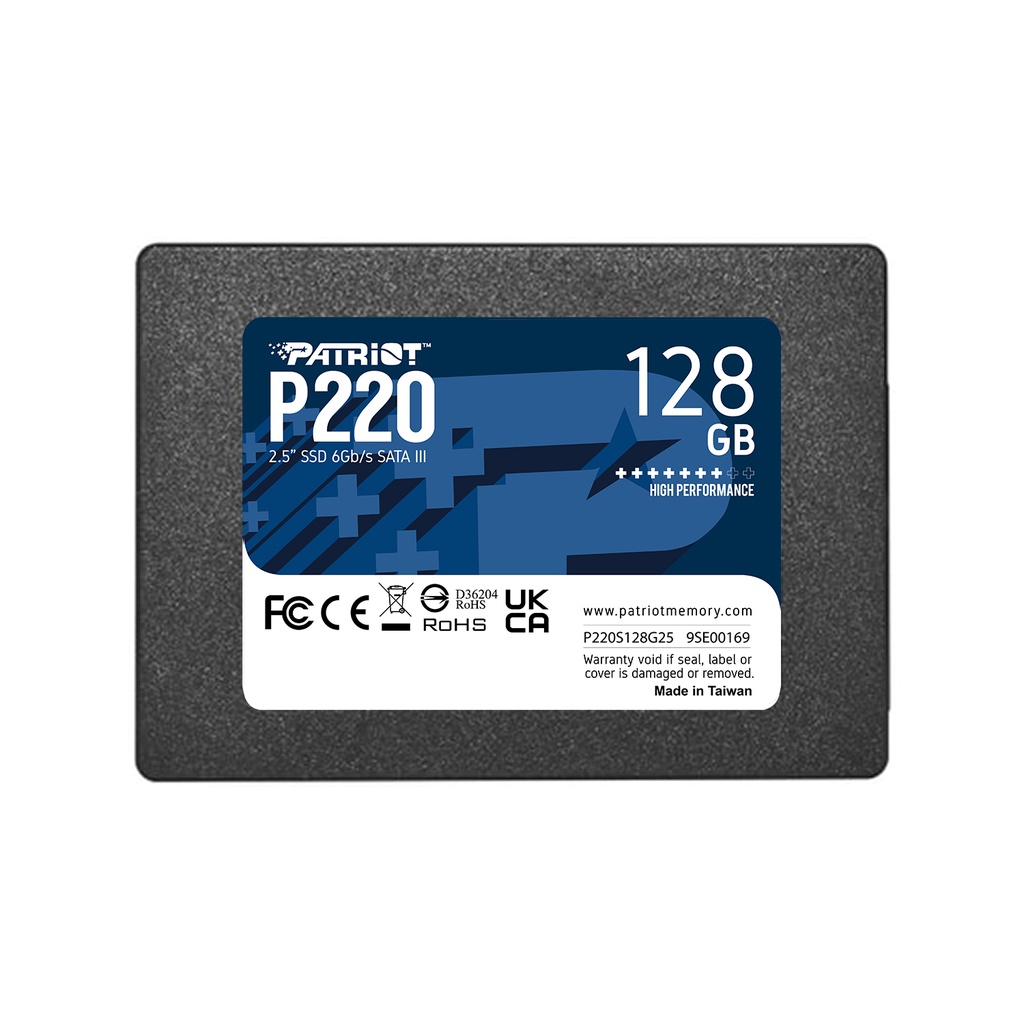 [P220S128G25] Patriot Memory P220 128GB 2.5" Serial ATA III
