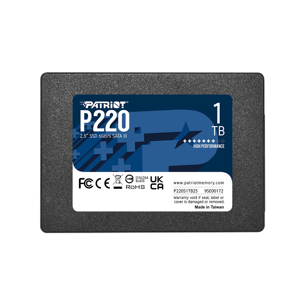 [P220S1TB25] Patriot Memory P220 1TB 2.5" Serial ATA III