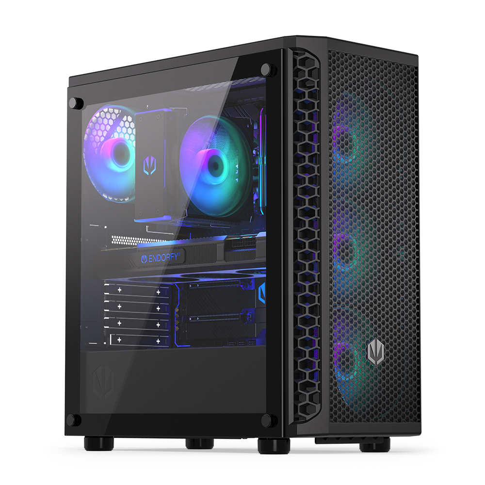 [EY2A006] Case Endorfy Signum 300 ARGB Midi-Tower Nero