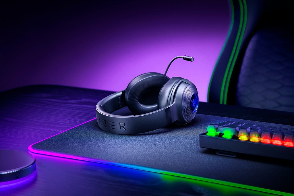 [RZ04-03750300-R3M1] Razer Kraken V3 X Auricolare Cablato A Padiglione Gaming USB tipo A Nero