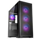 Case Kolink Unity Meshbay ARGB Midi-Tower Vetro Temperato Nero