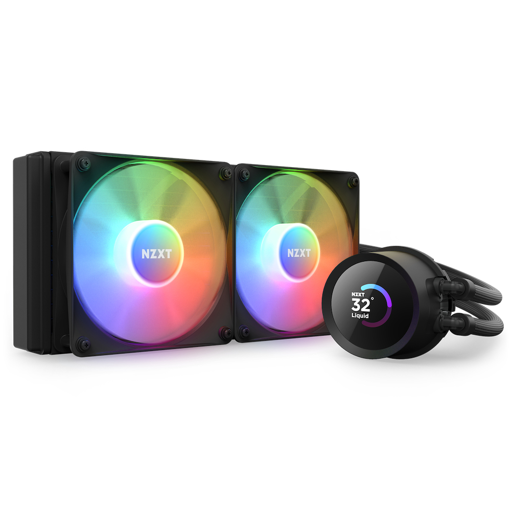 [RL-KR240-B1] NZXT Kraken 240 RGB Processore Raffreddatore di liquidi tutto in uno 12 cm Nero 1 pz