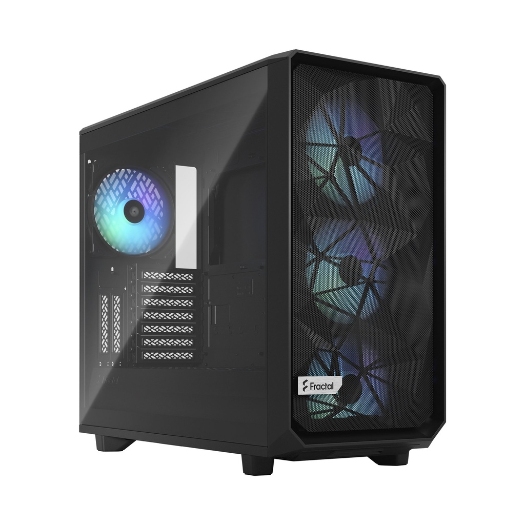[FD-C-MES2A-06] Case Fractal Design Meshify 2 RGB Midi-Tower Vetro Temperato Nero