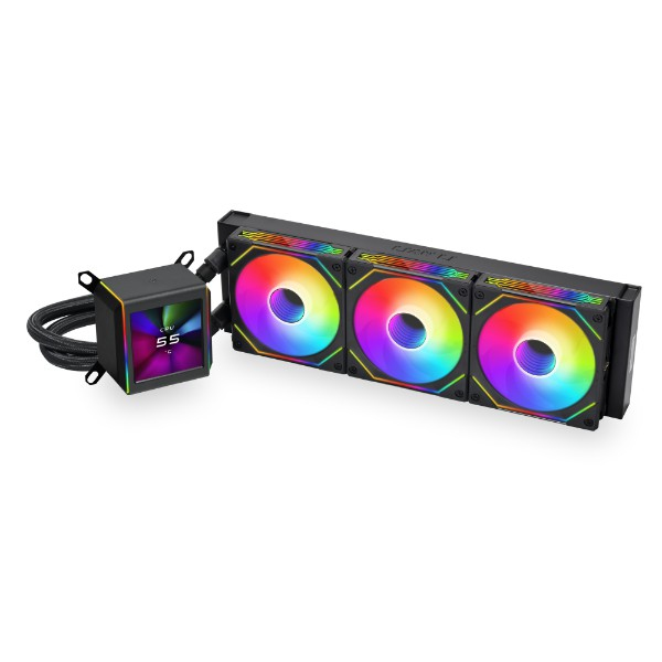 Lian Li GALAHAD II LCD SL-INF Processore Kit di raffreddamento a liquido 36 cm Nero 1 pz