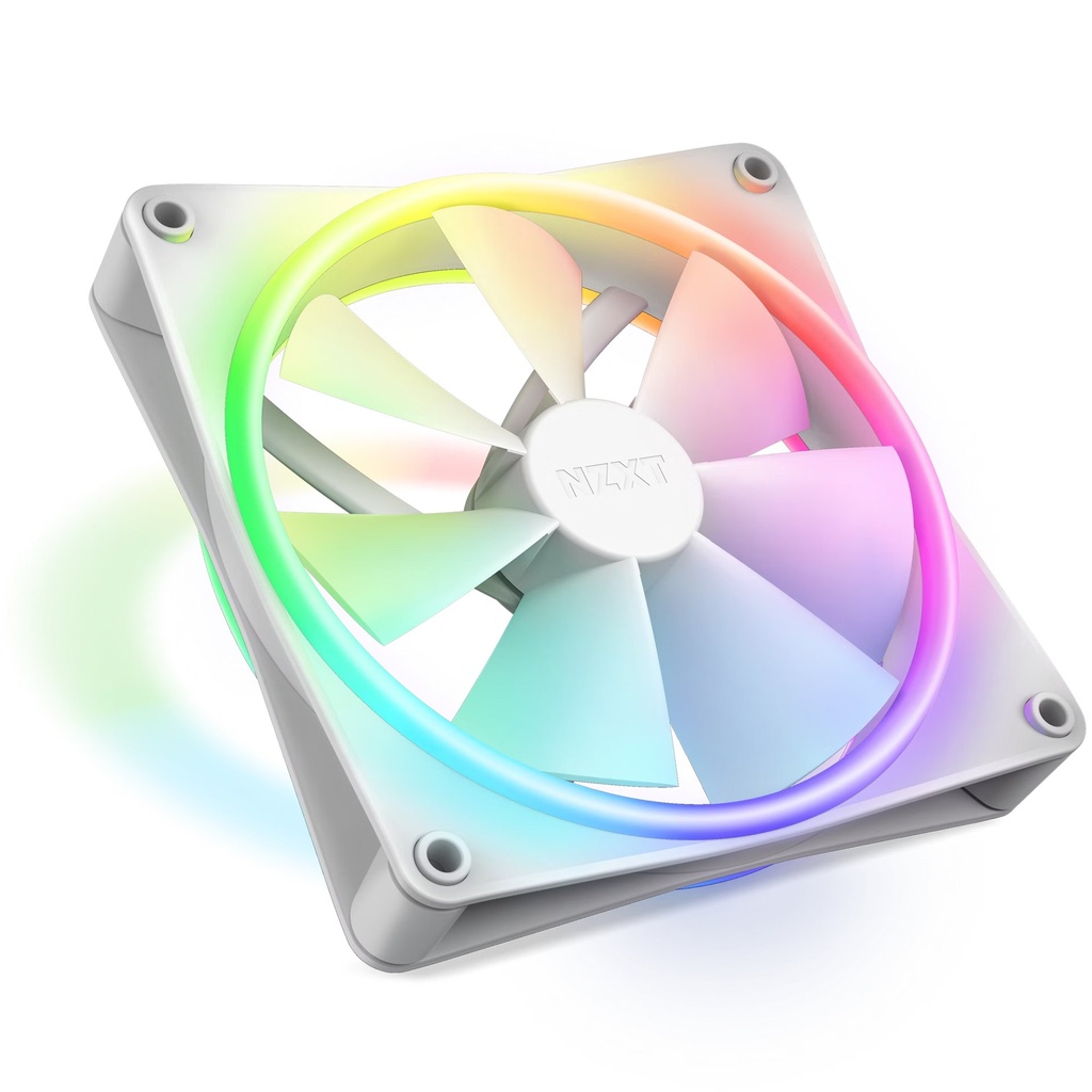 [RF-D12SF-W1] NZXT F120 RGB DUO Ventilatore 12 cm Bianco 1 pz