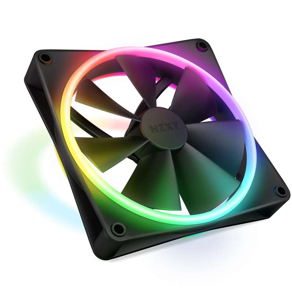 [RF-D14SF-B1] NZXT F140 RGB DUO Ventilatore 14 cm Nero 1 pz